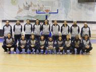 Catalin Petrisor, al treilea din dreapta jos, si colegii de la BC Timisoara