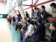 Tribunele salii din Adjud pline pe toata perioada turneului...