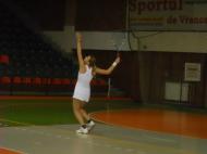 Madalina Lupu la serviciu si mingea venita de la Sportul de Vrancea ...