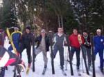 Balet pe skiuri...