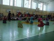 Caravanele au trecut si prin sala de sport de la pedagogic...