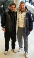 Fulina Constantin, antrenor la Academia Hagi 2002, alaturi de Viorel Paizan de la Juventus Focsani, care au parafat o noua colaborare...